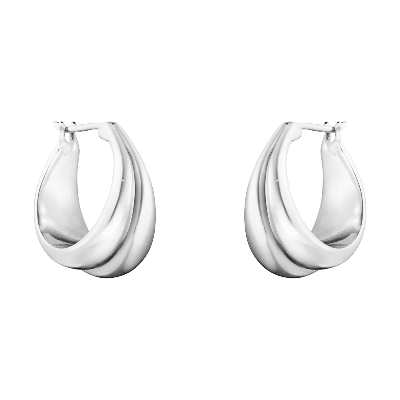 CURVE MEDIUM Ørering Sølv