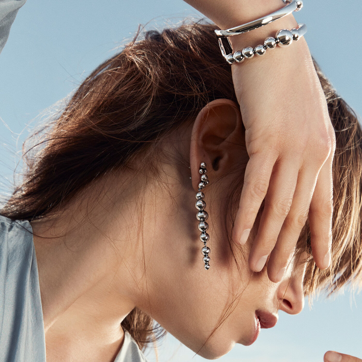 MOONLIGHT GRAPES Ørering Sølv