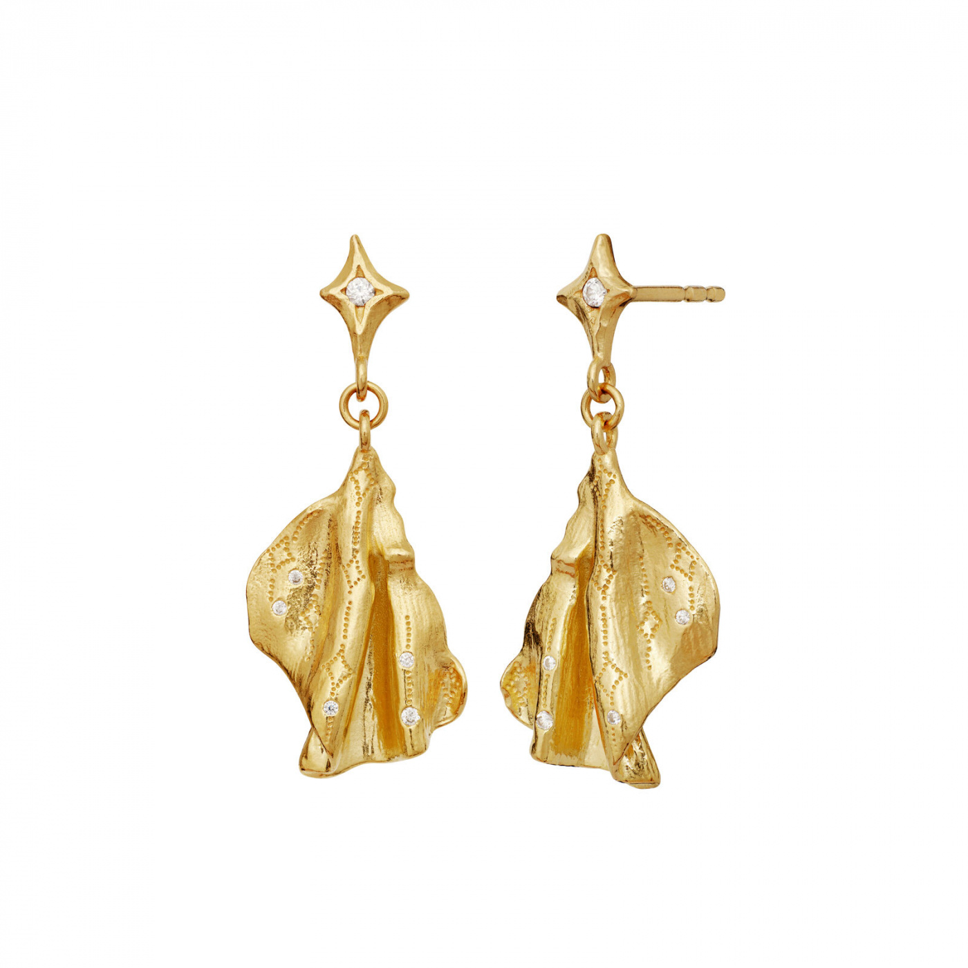 Gerda Earrings Gold