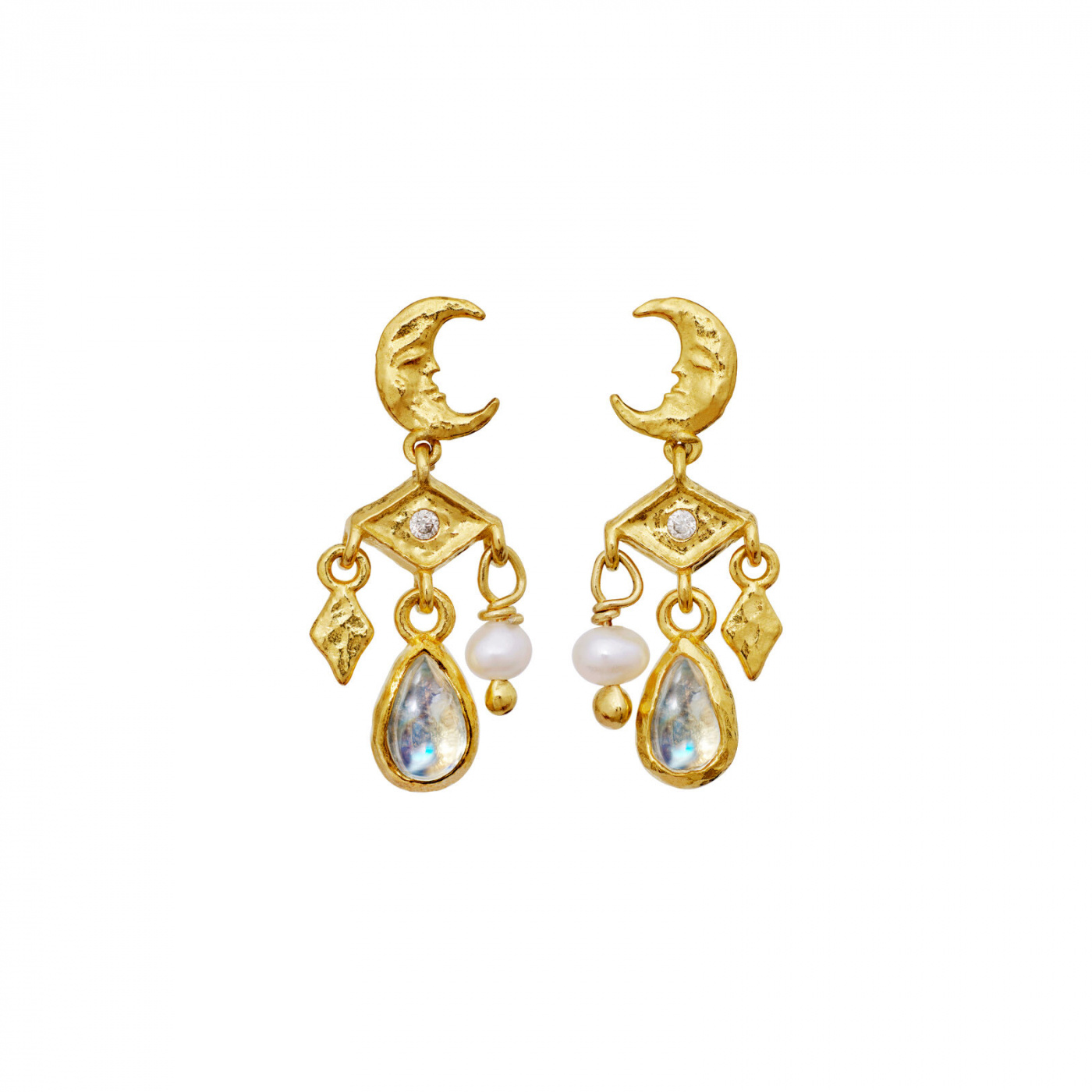 Colline Earrings Gold