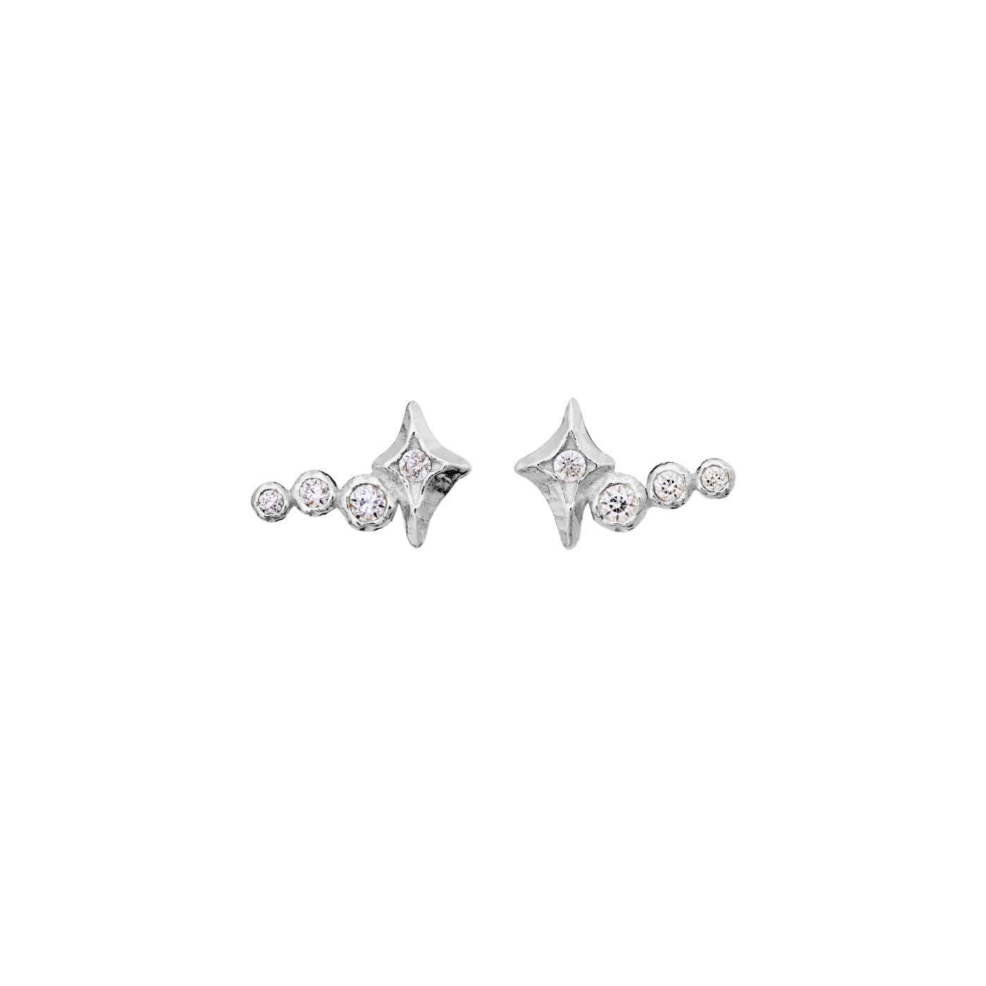 Minna Earrings Silver