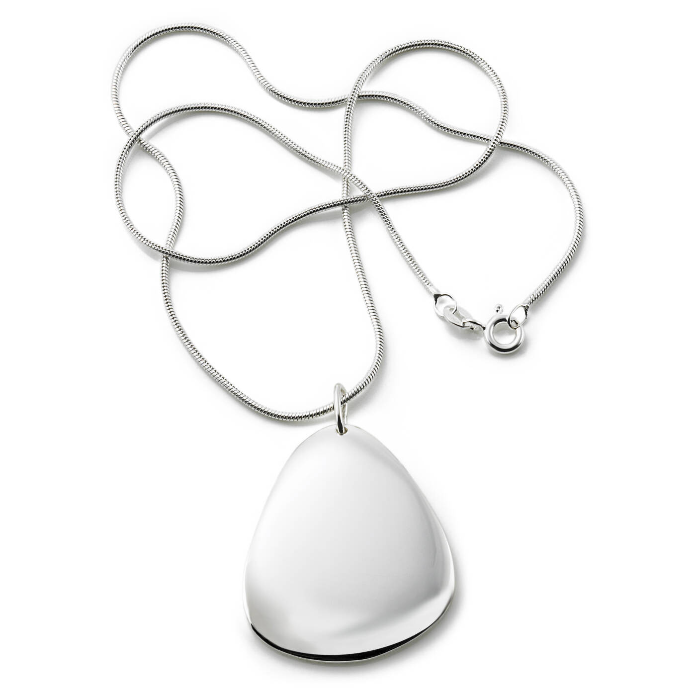 Rose Petal Vedhæng Sølv