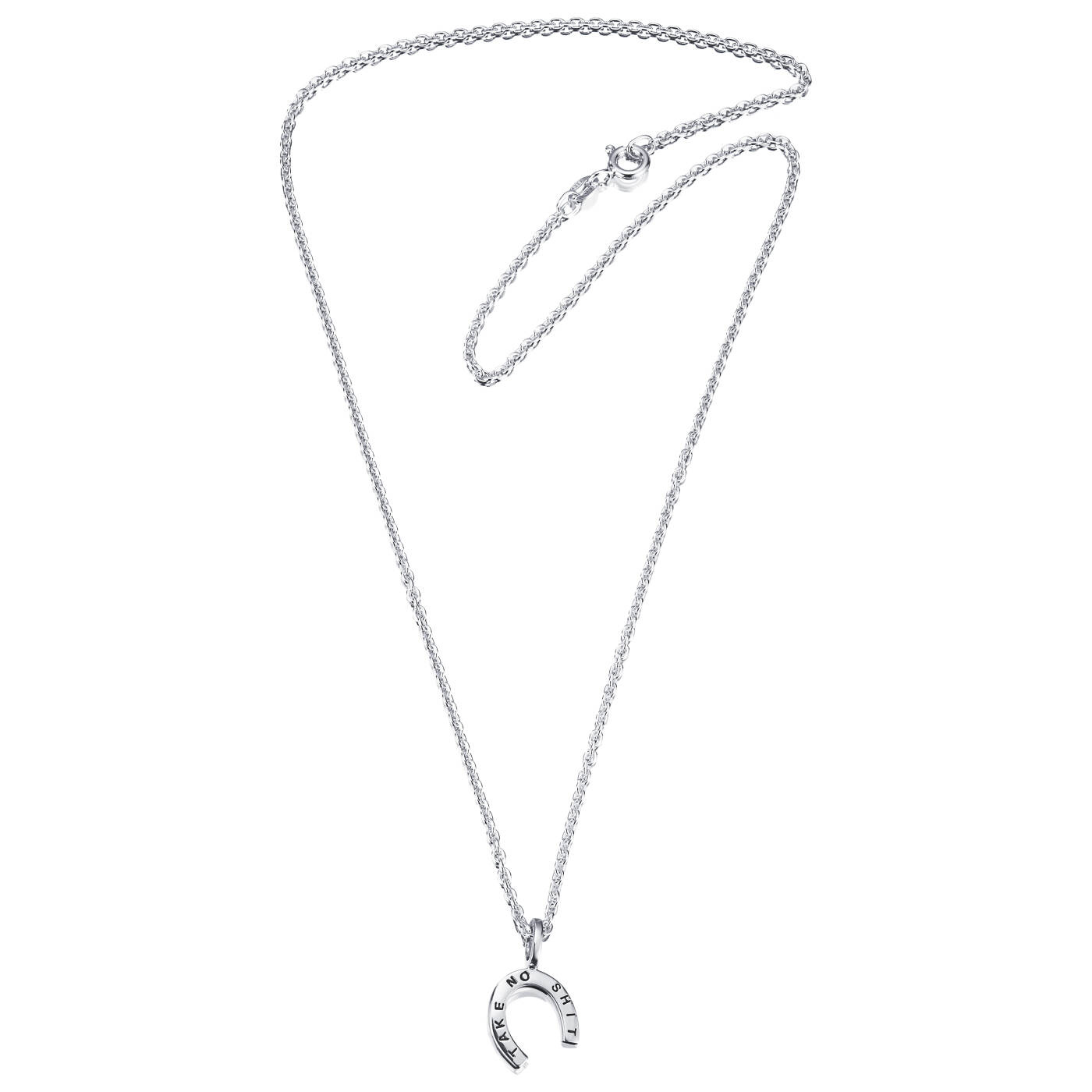 Take No Shit Vedhæng Sølv