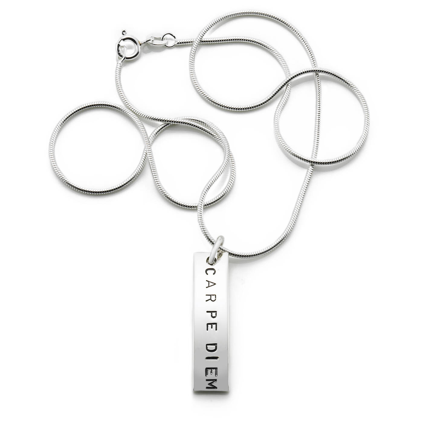 Carpe Diem Vedhæng Sølv