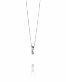 Wild At Heart Pendant/Halsband Silver