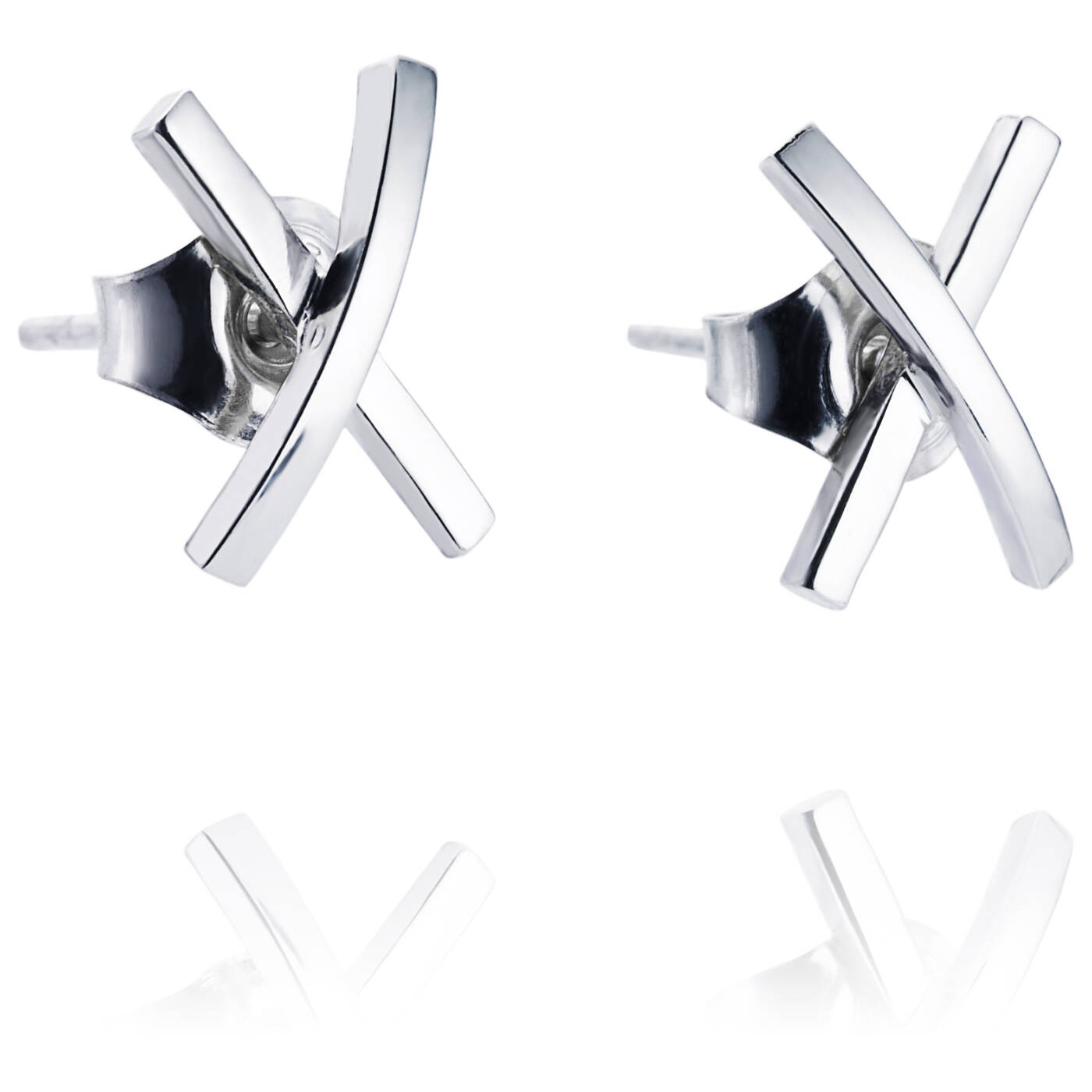 Kisses For Ears Ørering Sølv