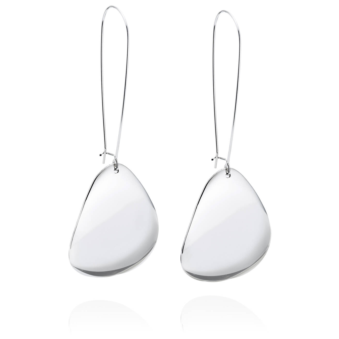 Rose Petal Ørering Sølv