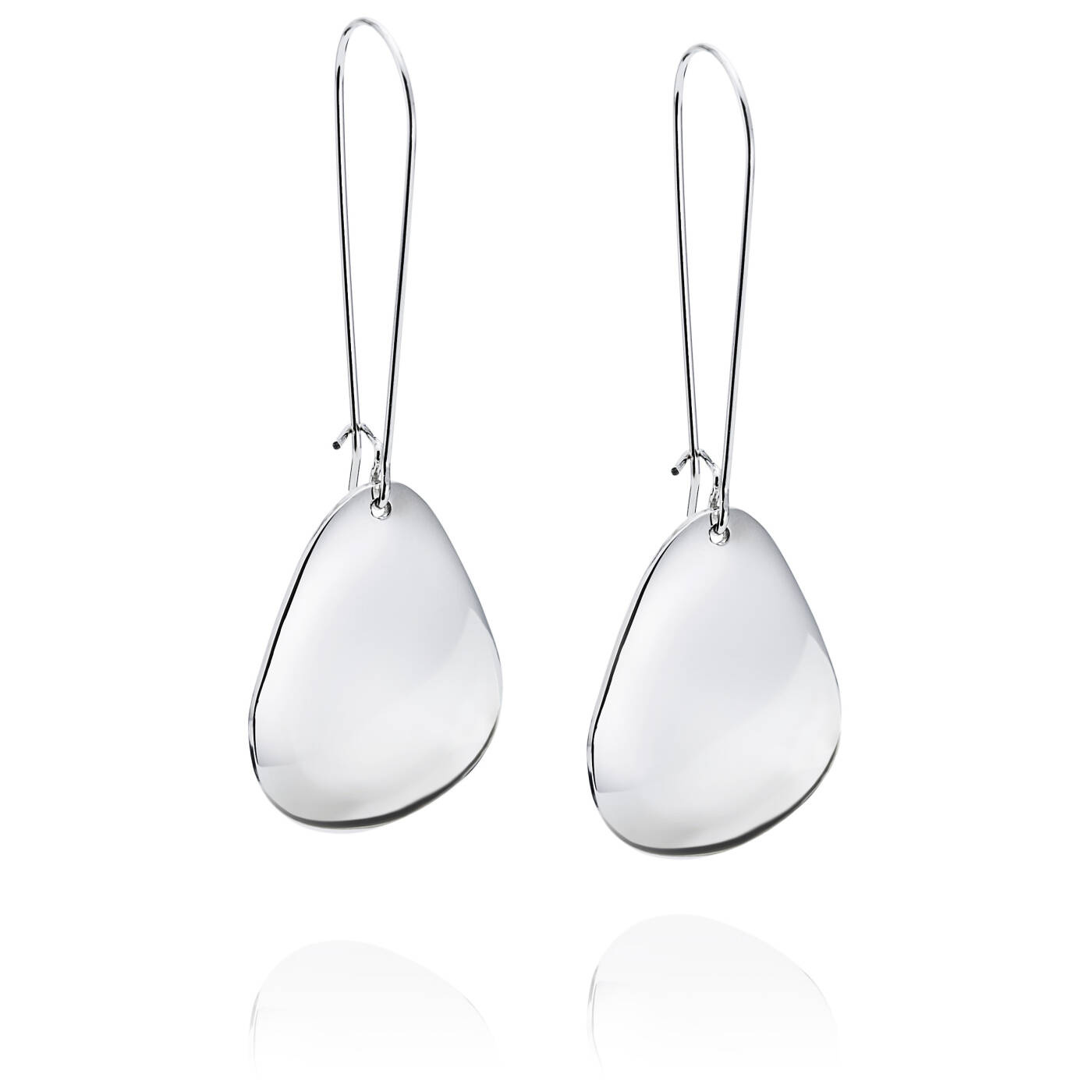 Little Rose Petal Ørering Sølv