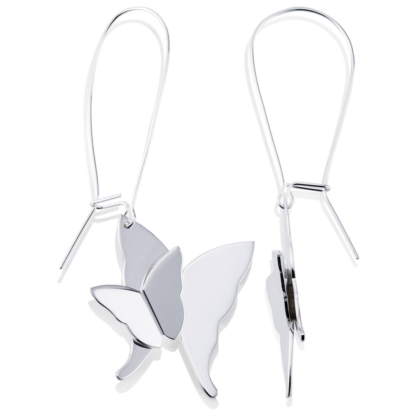 Miss Butterfly Ørering Sølv