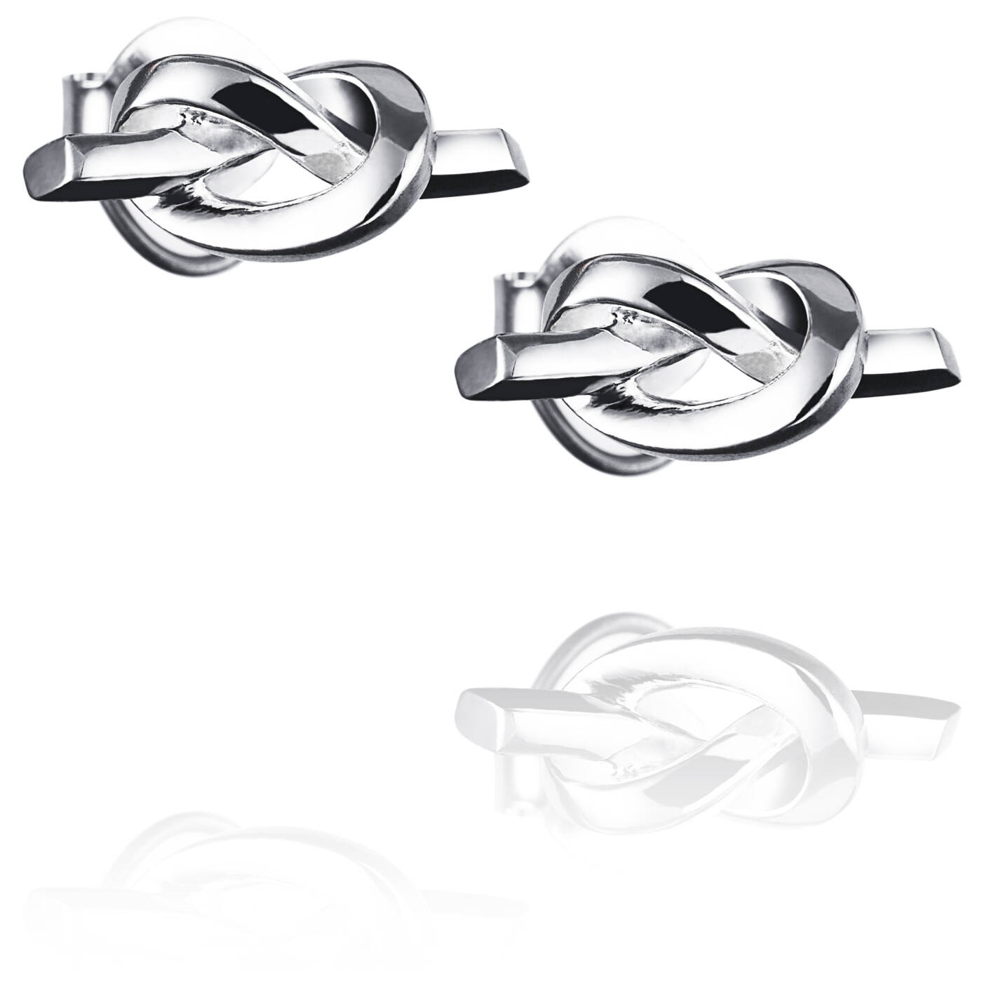 Love Knot Ørering Sølv