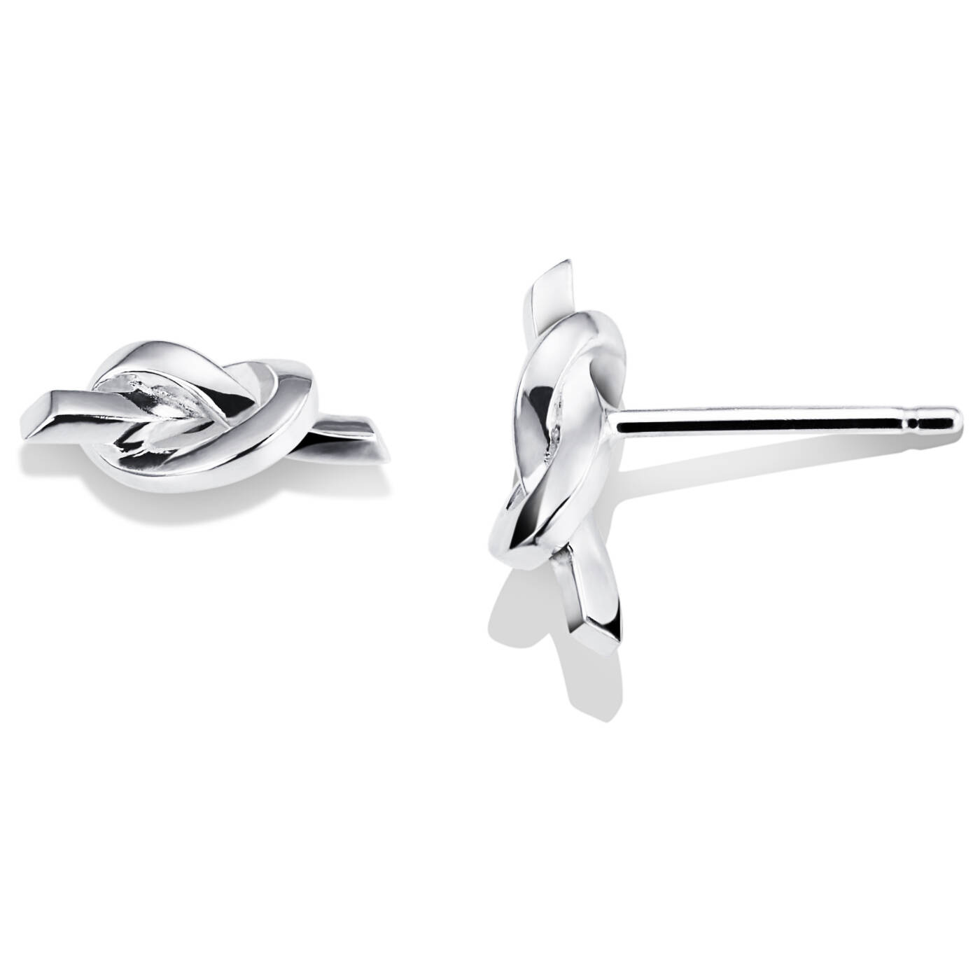 Love Knot Ørering Sølv