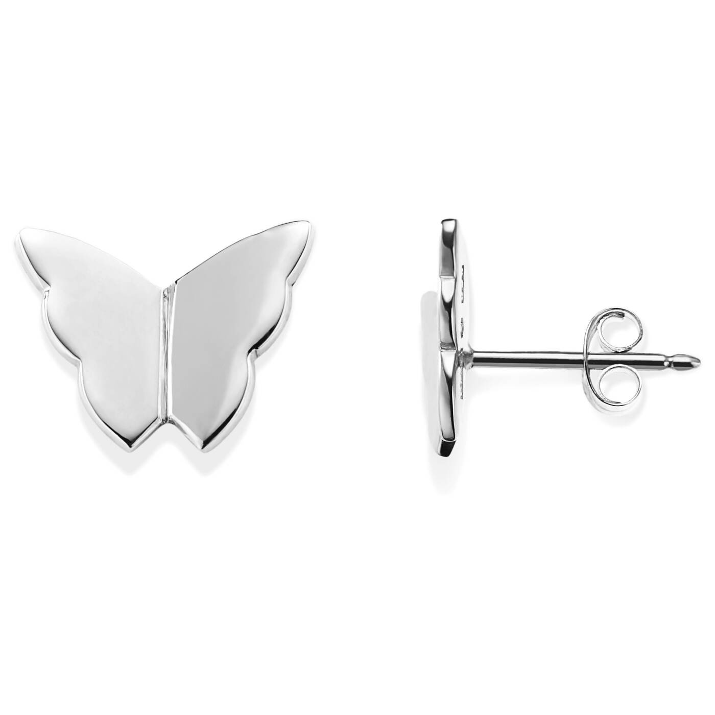 Little Miss Butterfly Ørering Sølv