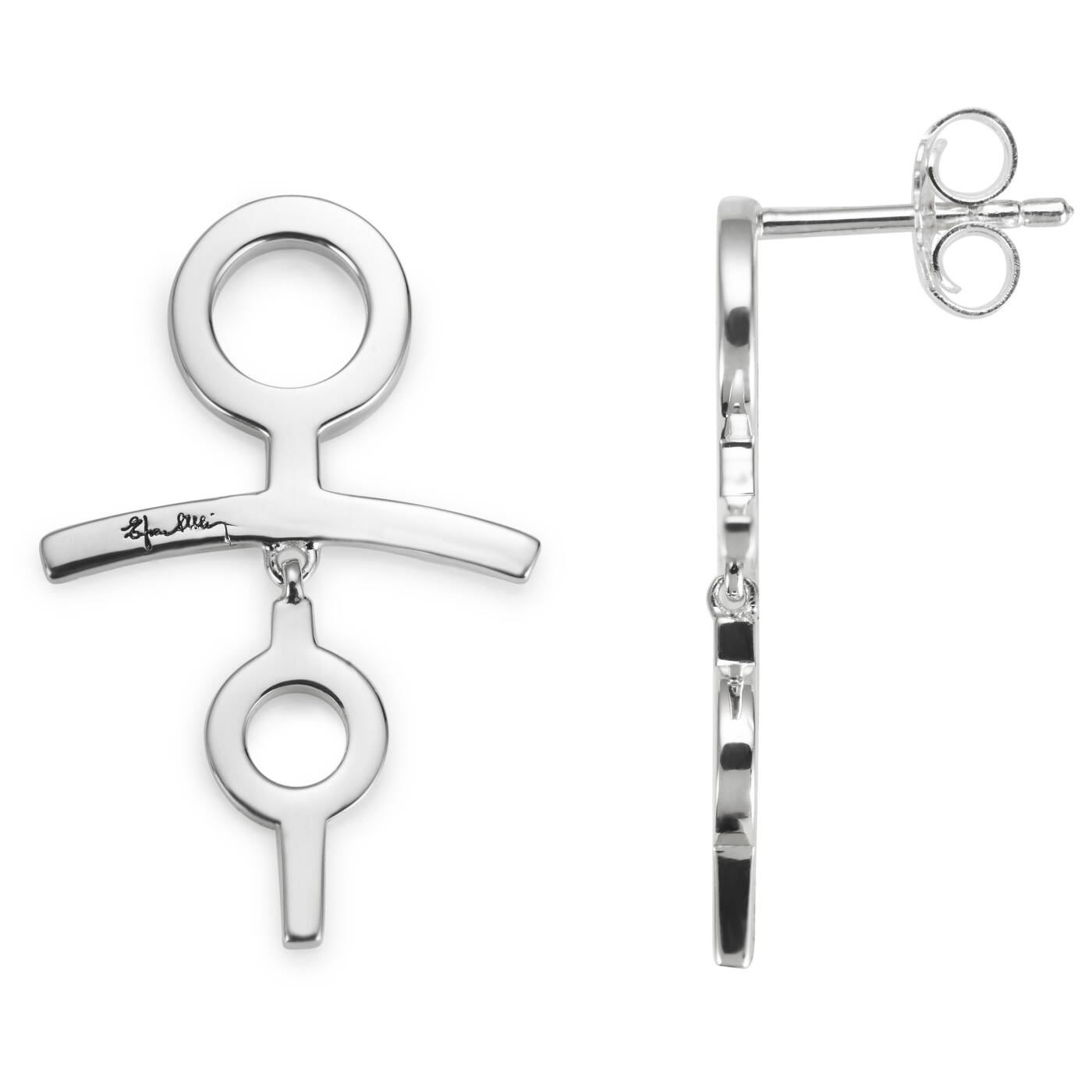 Little Feminine Ørering Sølv