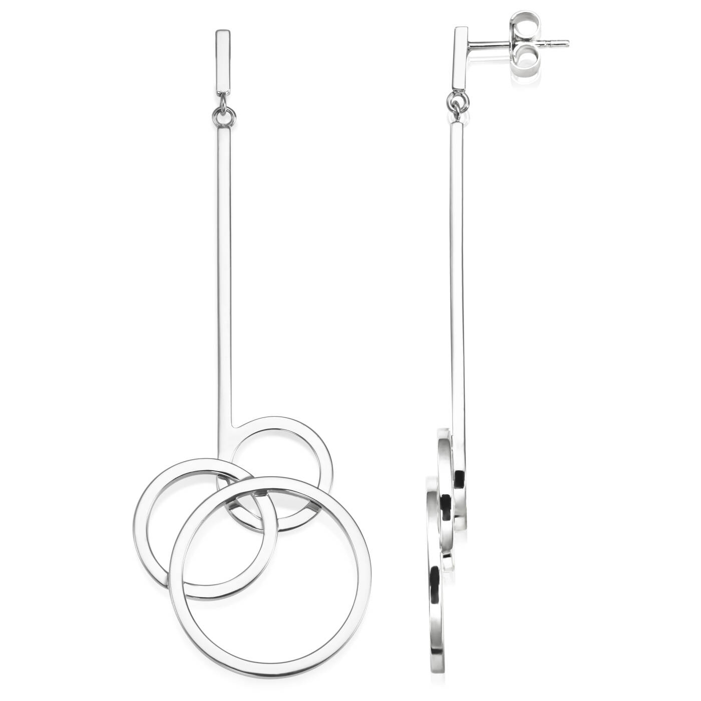 Bubbles Ørering Sølv