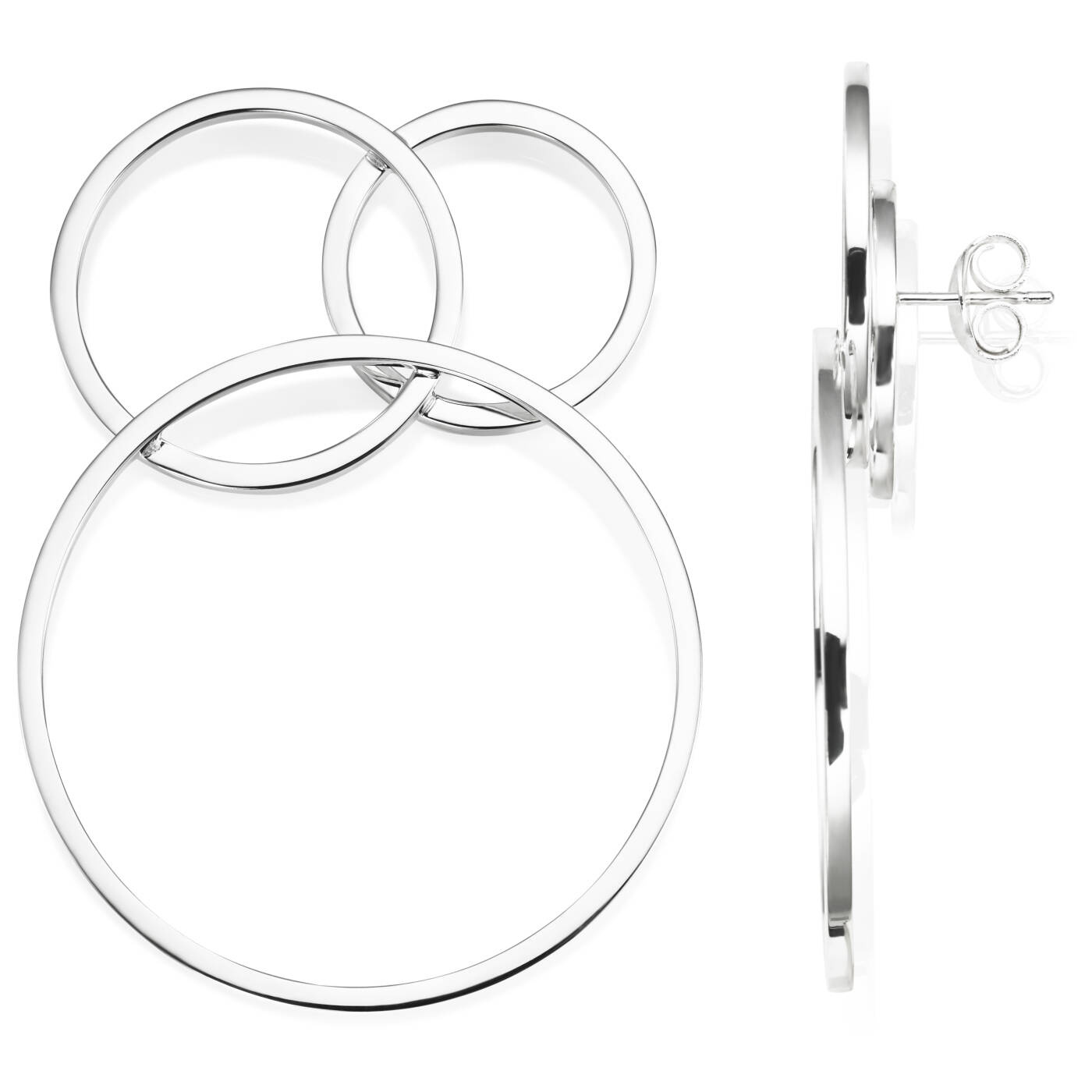 Big Bubbles Ørering Sølv