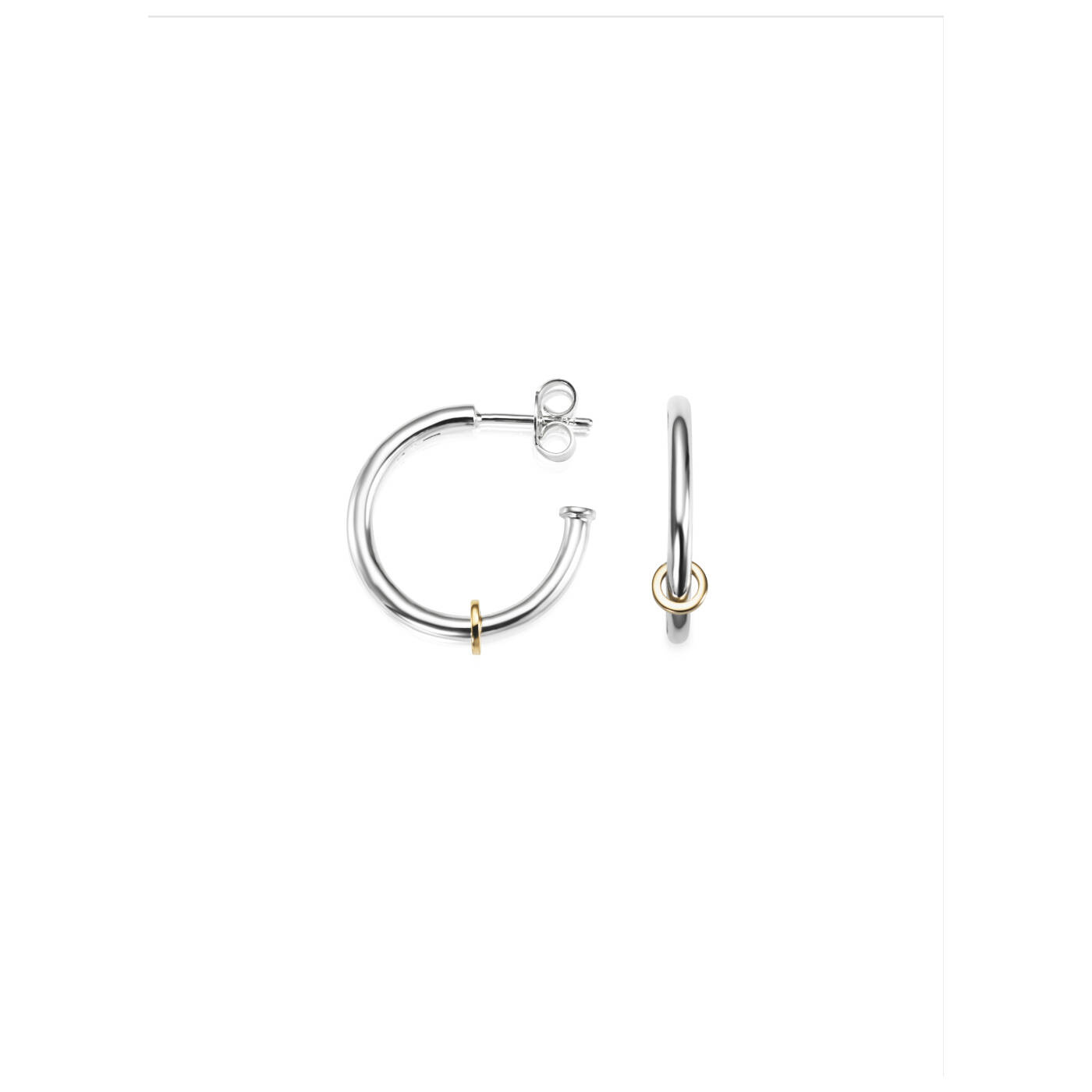 101 Hoops Ørering Sølv