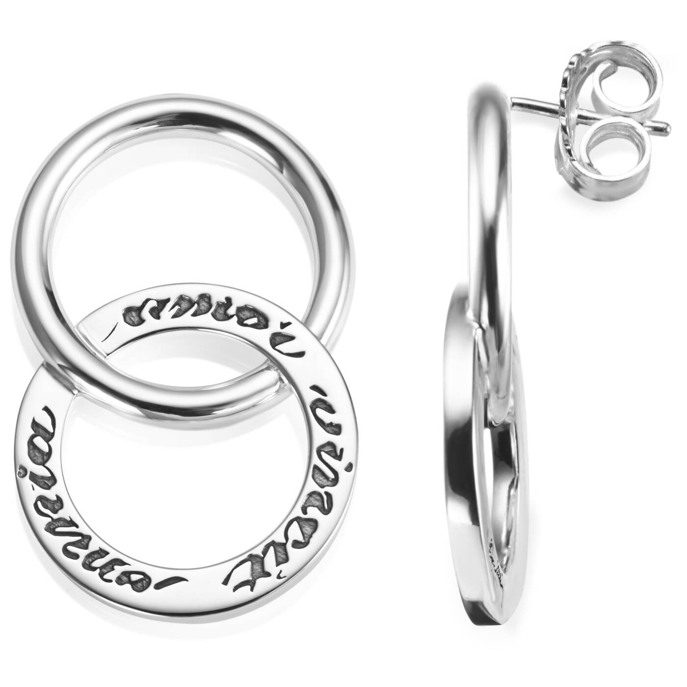 Twosome XL Ørering Sølv