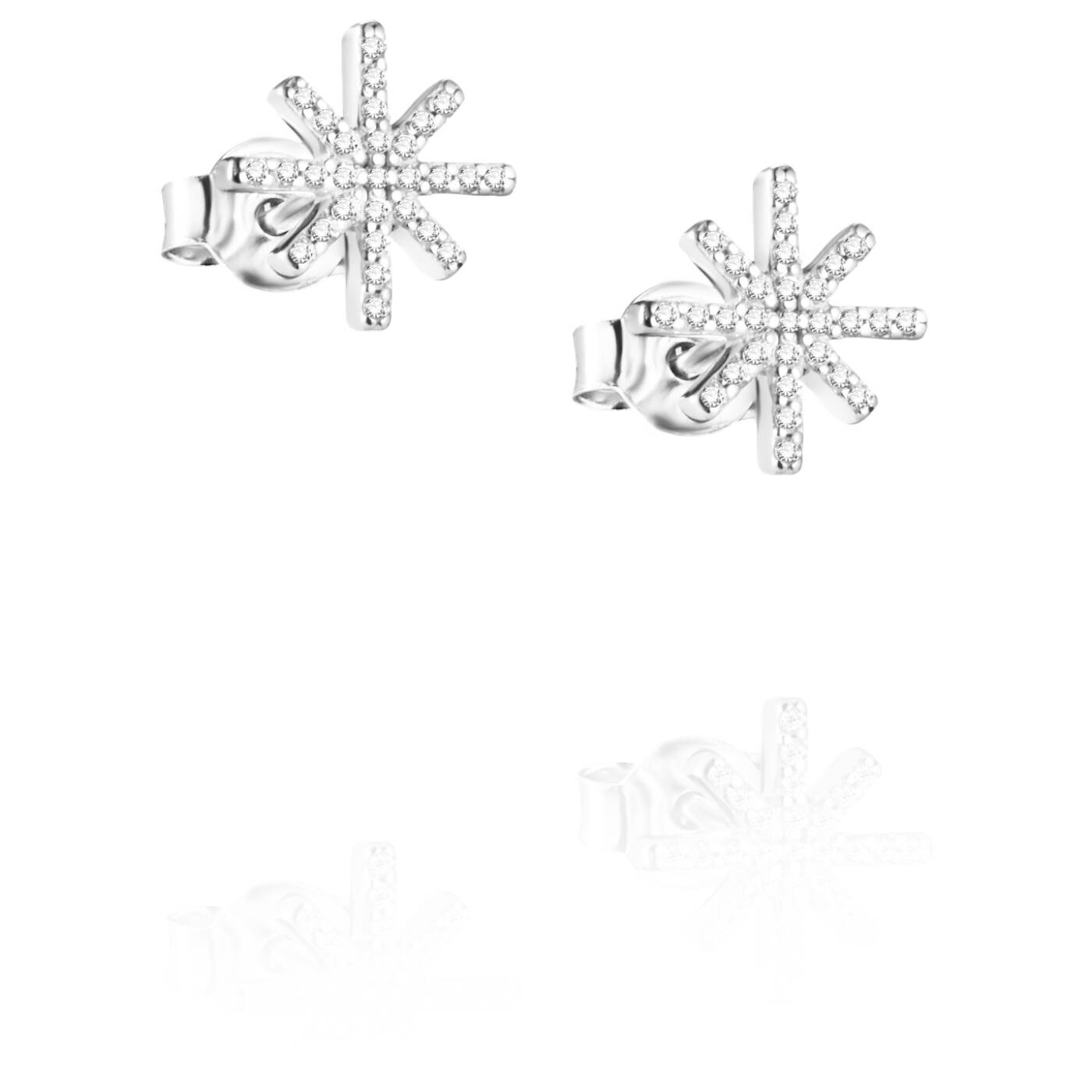 Beam & Stars Ørering Sølv