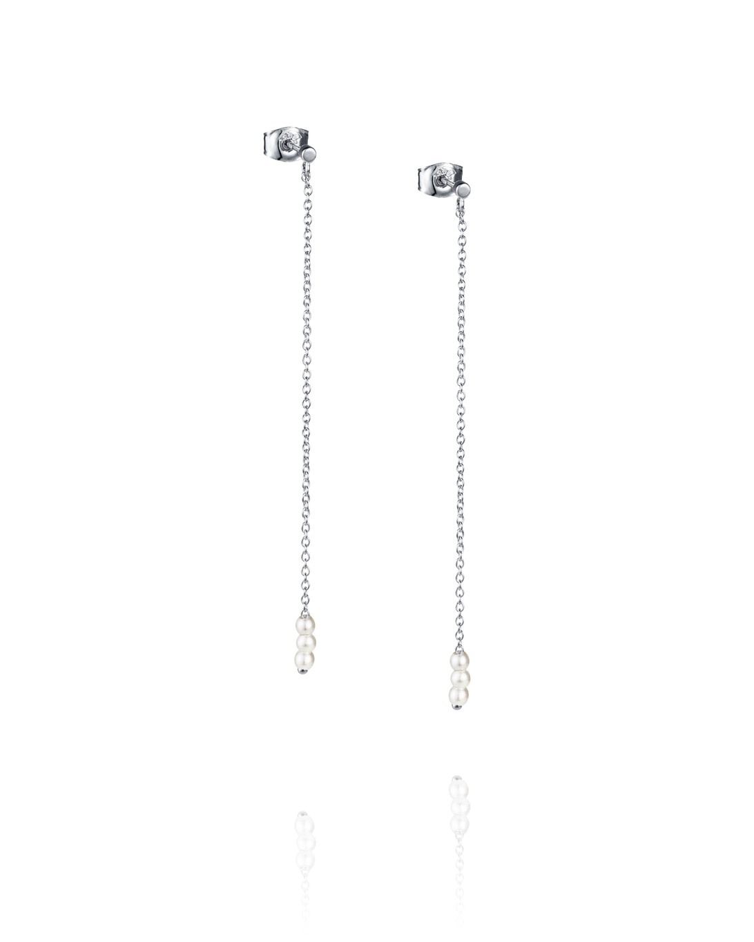 My Little Pearl Earrings Silver