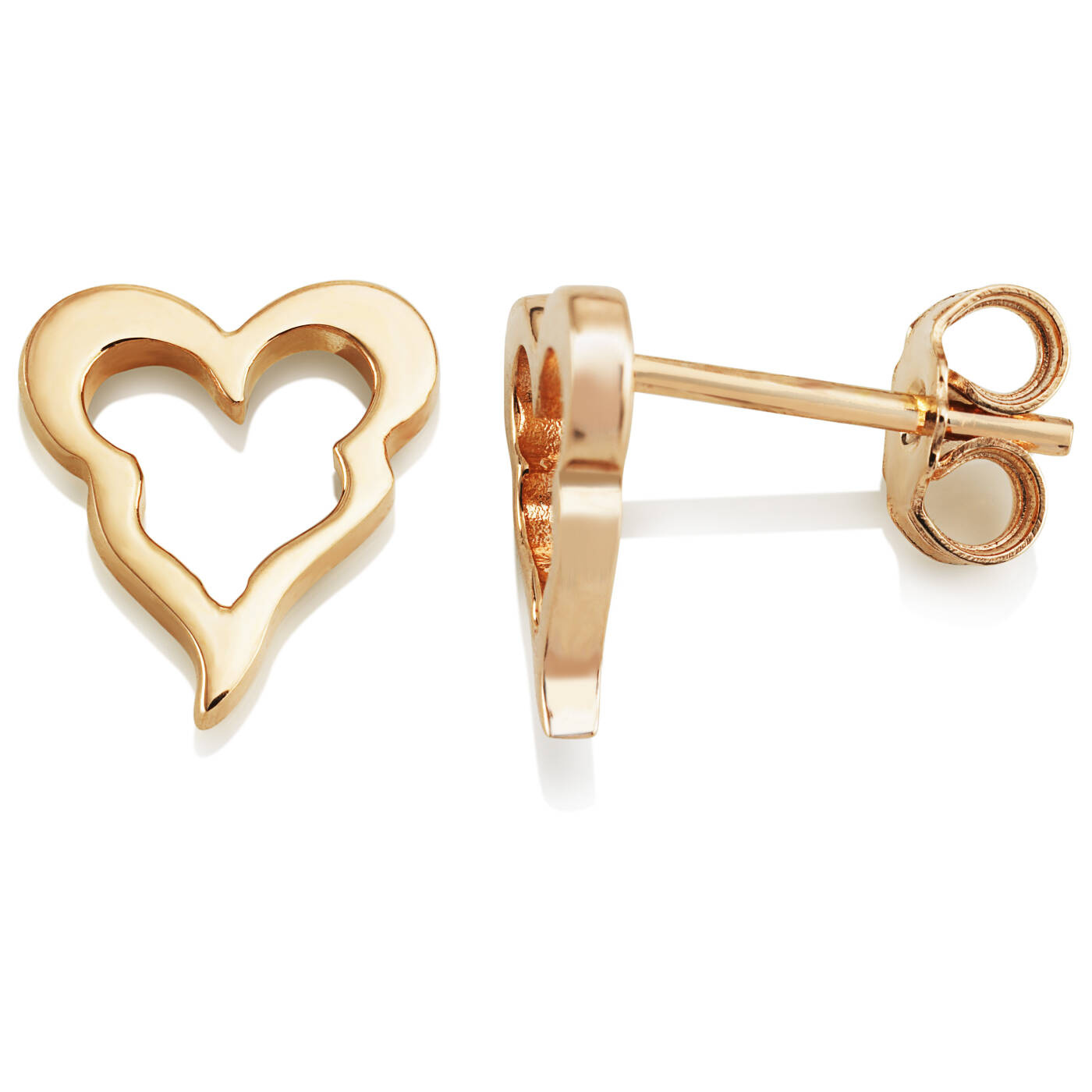 Crazy Heart Ørering Guld
