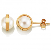 Day Pearl Ørering Guld
