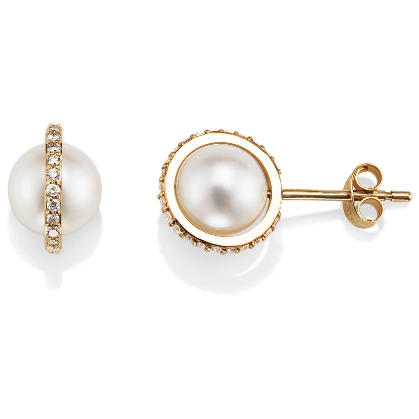 Day Pearl & Stars Ørering Guld
