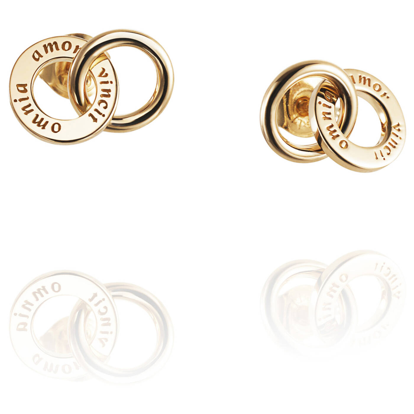 Mini Twosome Ørering Guld