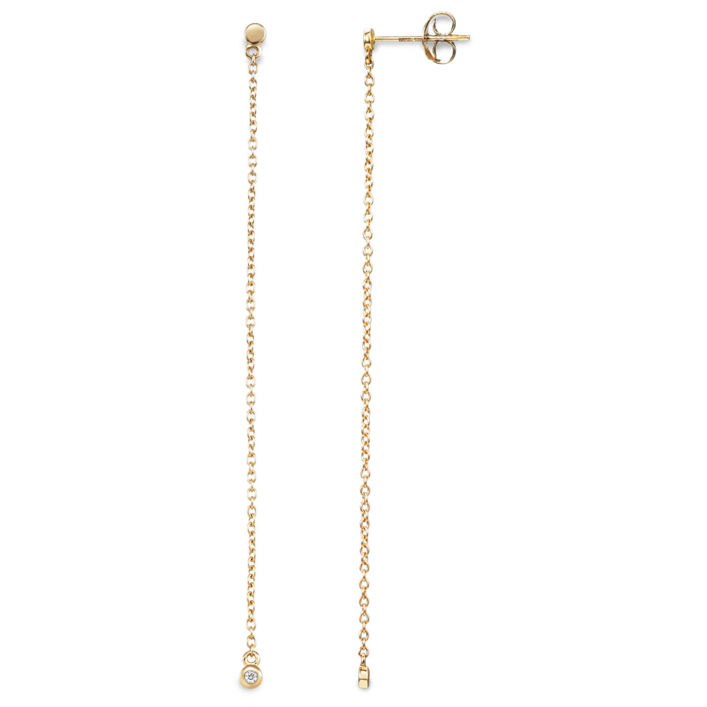 My First Diamond Ørering Guld