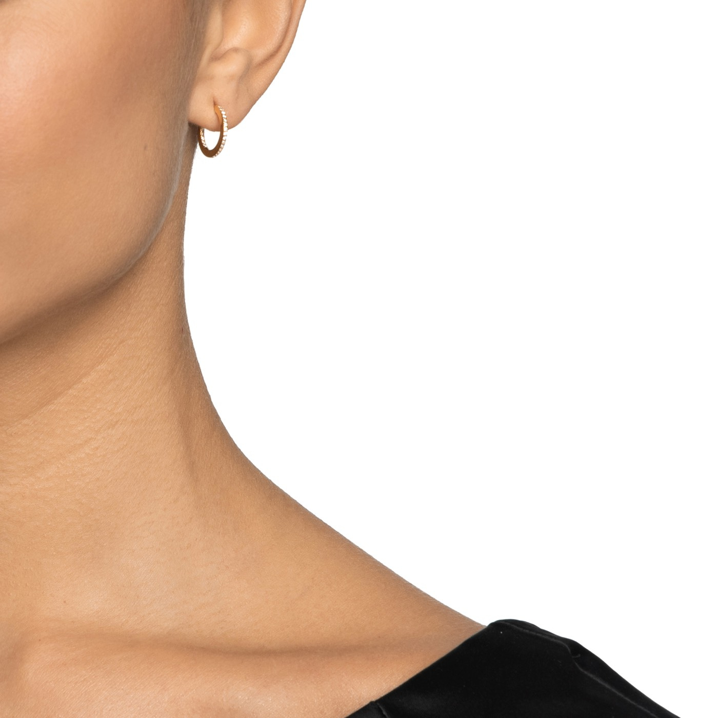 Stars Hoops Ørering Guld