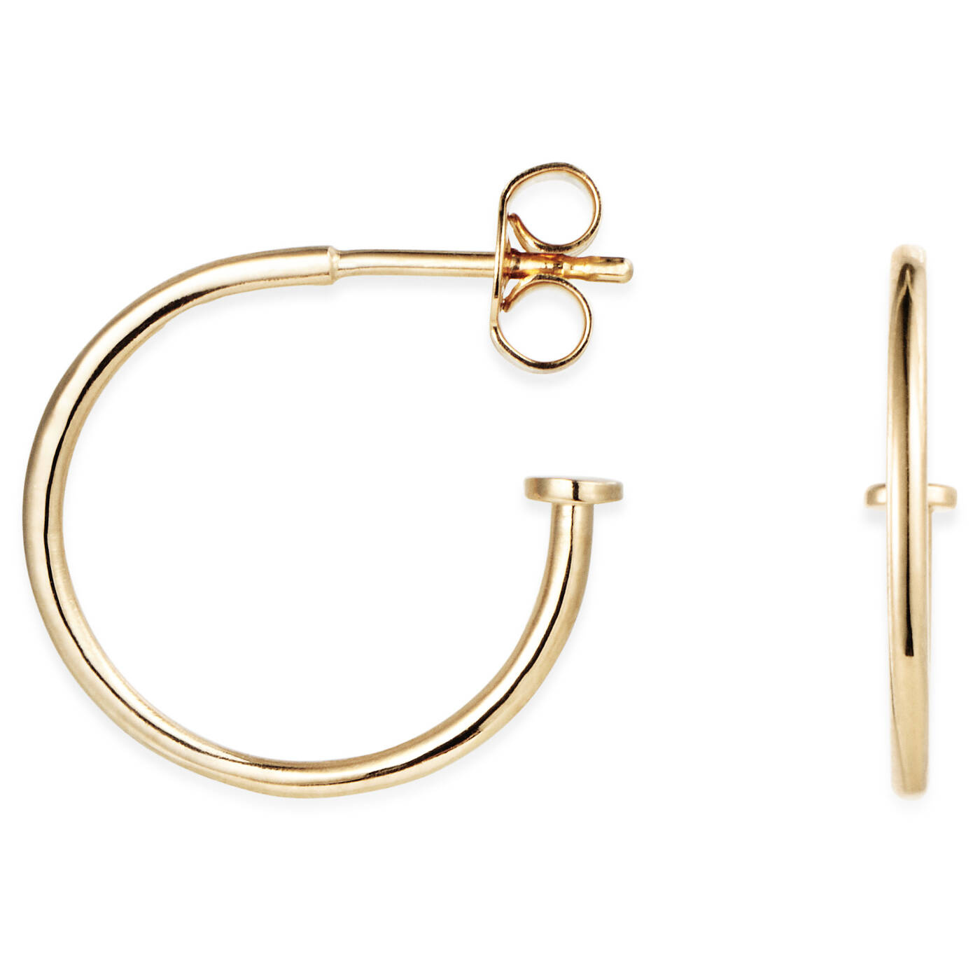 101 Plain Hoops Ørering Guld