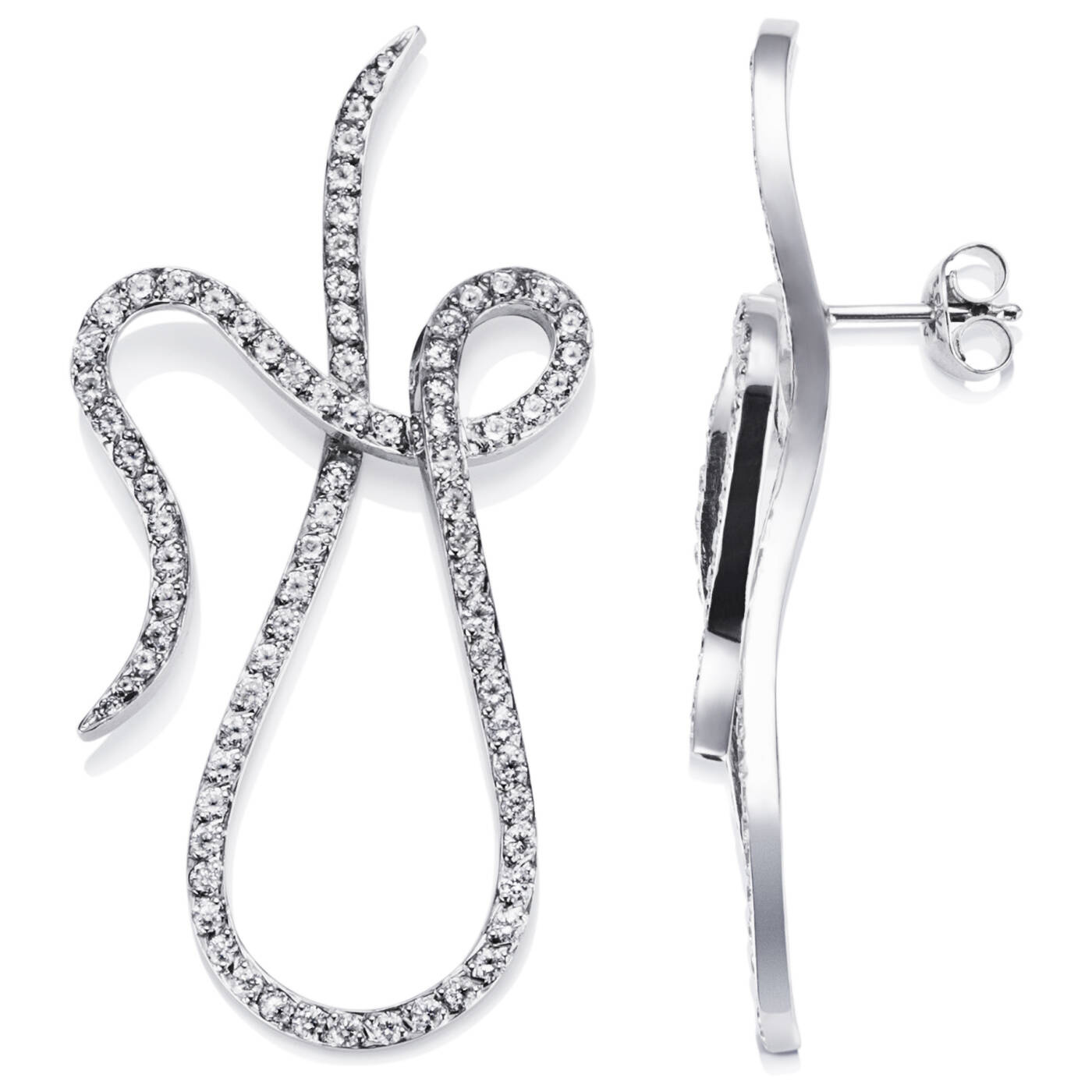 Shape Of A Dream & Stars Ørering Hvidguld