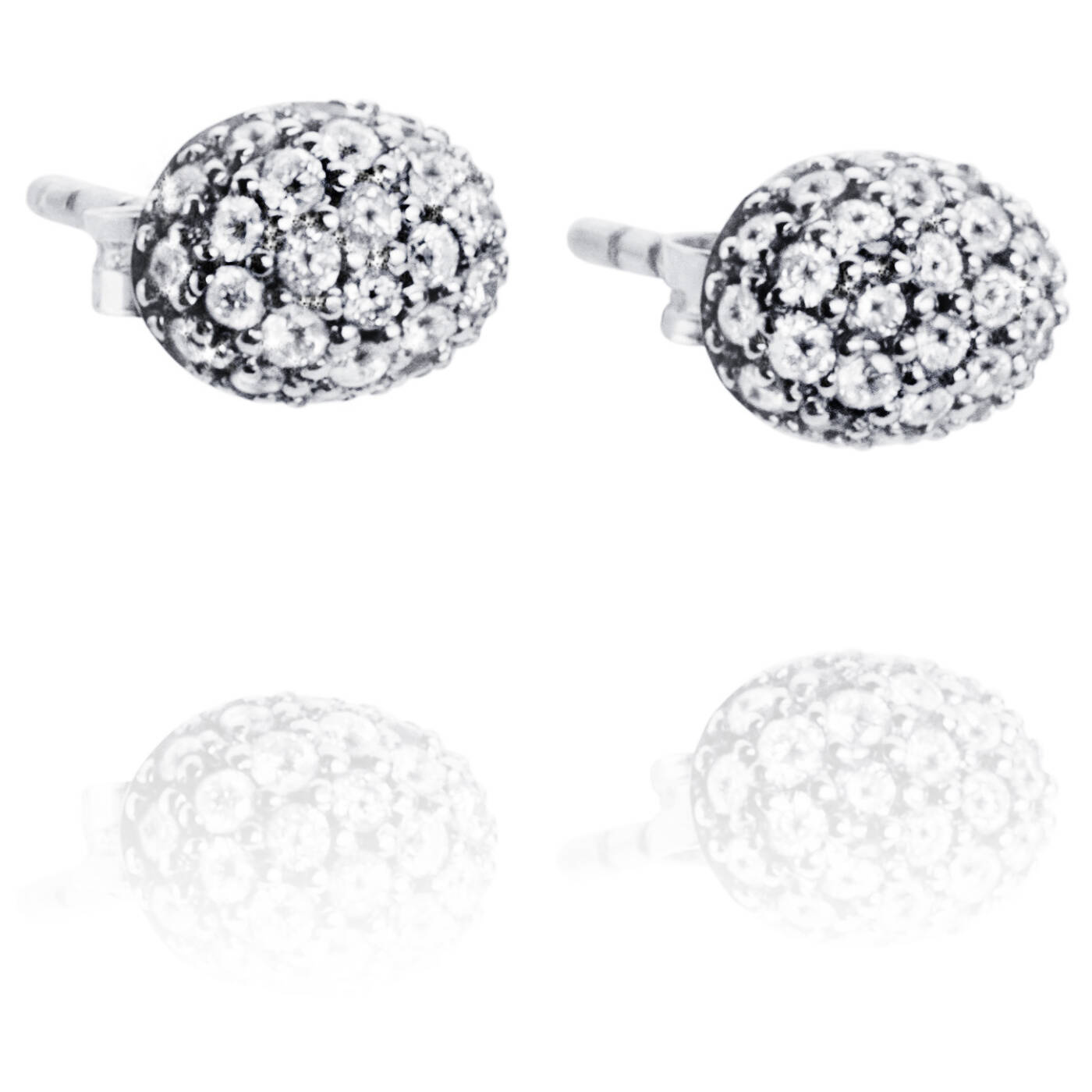 Love Bead - Diamonds Ørering Hvidguld