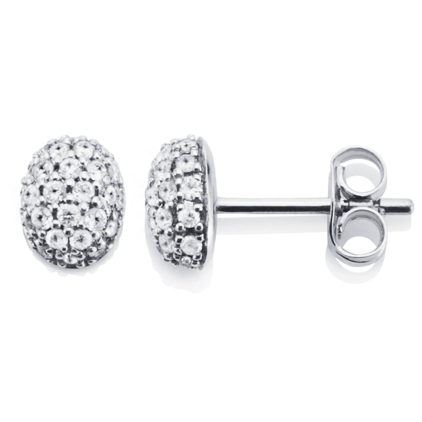 Love Bead - Diamonds Ørering Hvidguld