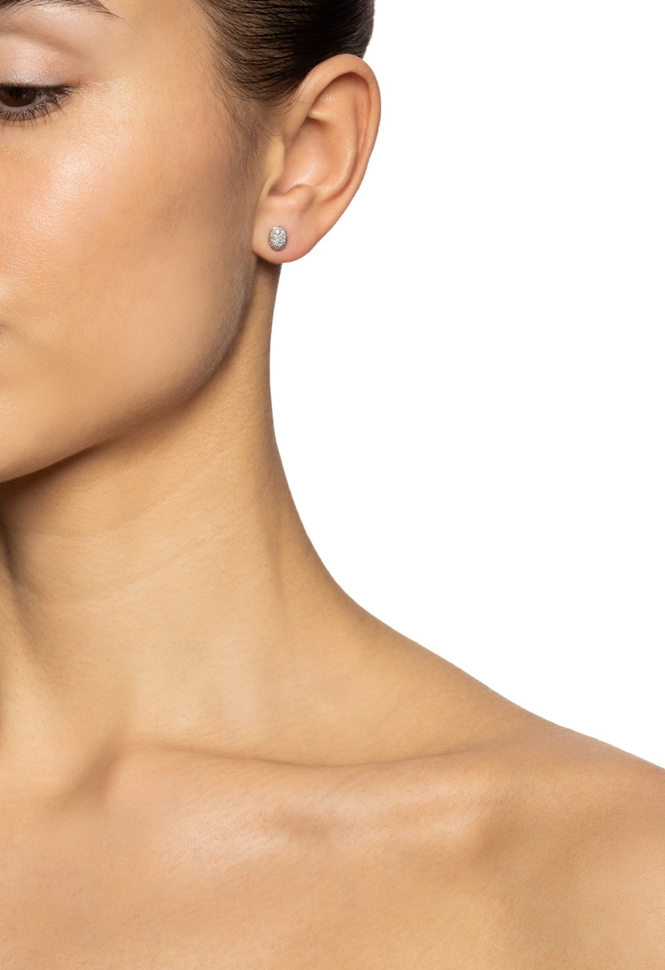 Love Bead - Diamonds Ørering Hvidguld