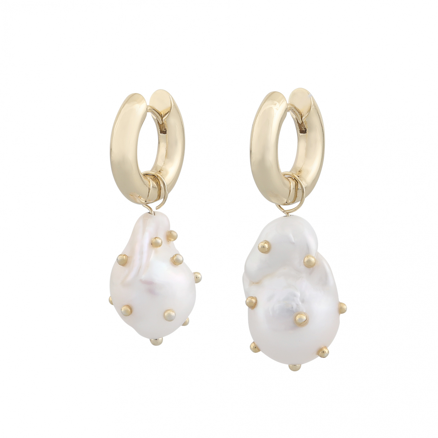 Arizona ring pendant ear gold white