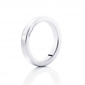 Half Round Ring Sølv