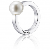 60's Pearl Ring Sølv