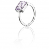 A Purple Dream Ring Sølv