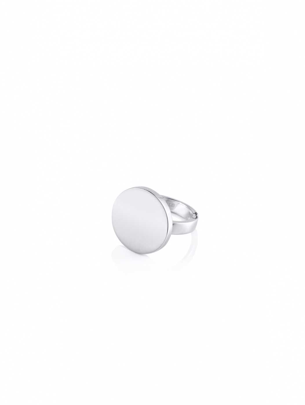 Disc Ring Sølv