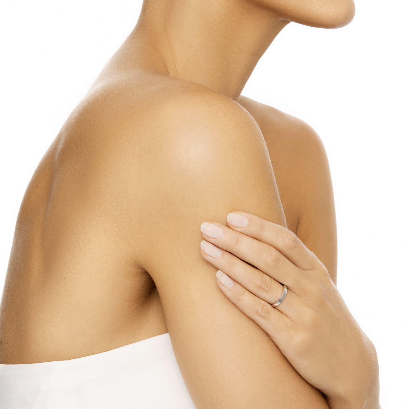 Half Round Thin Ring Silver