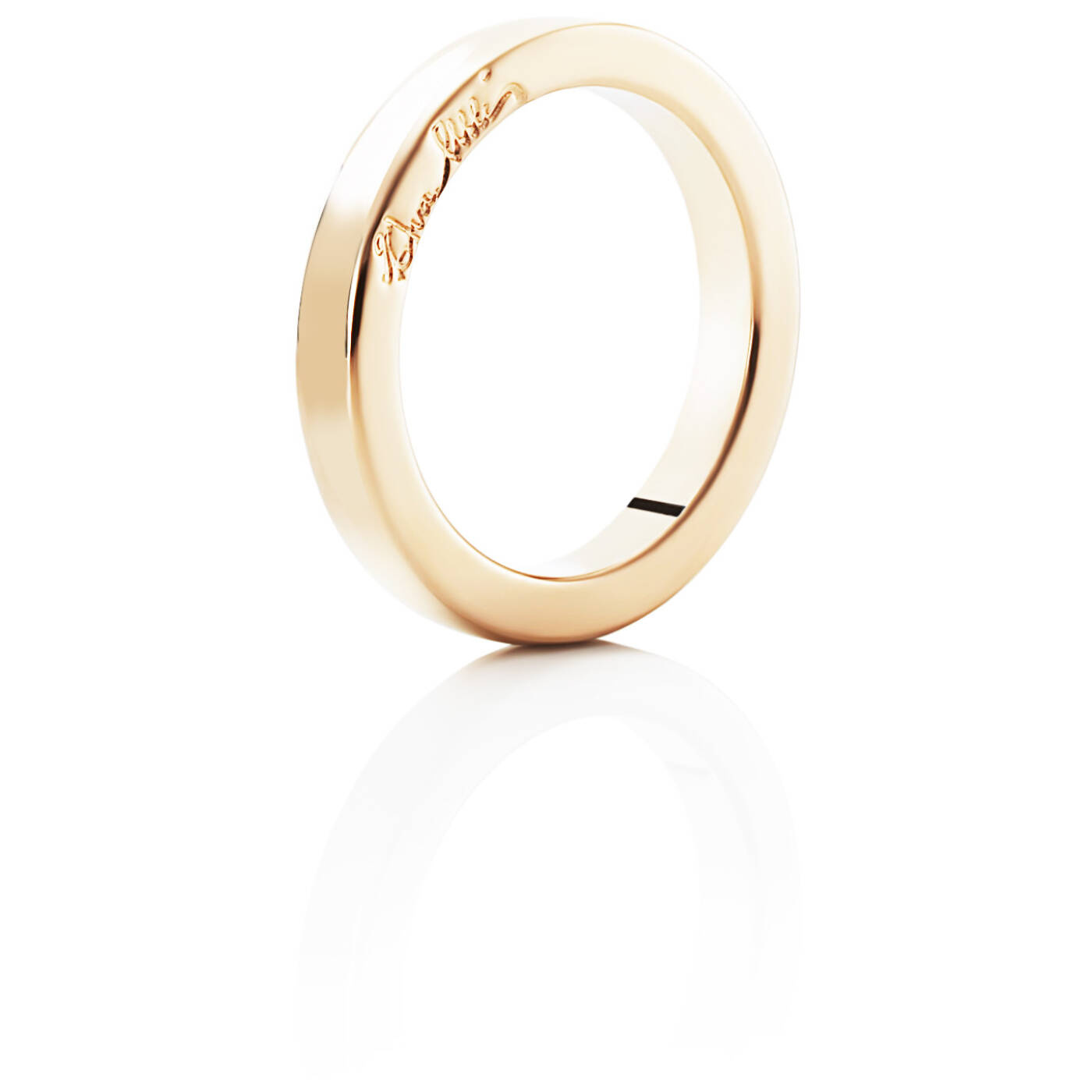 Half Round Ring Guld
