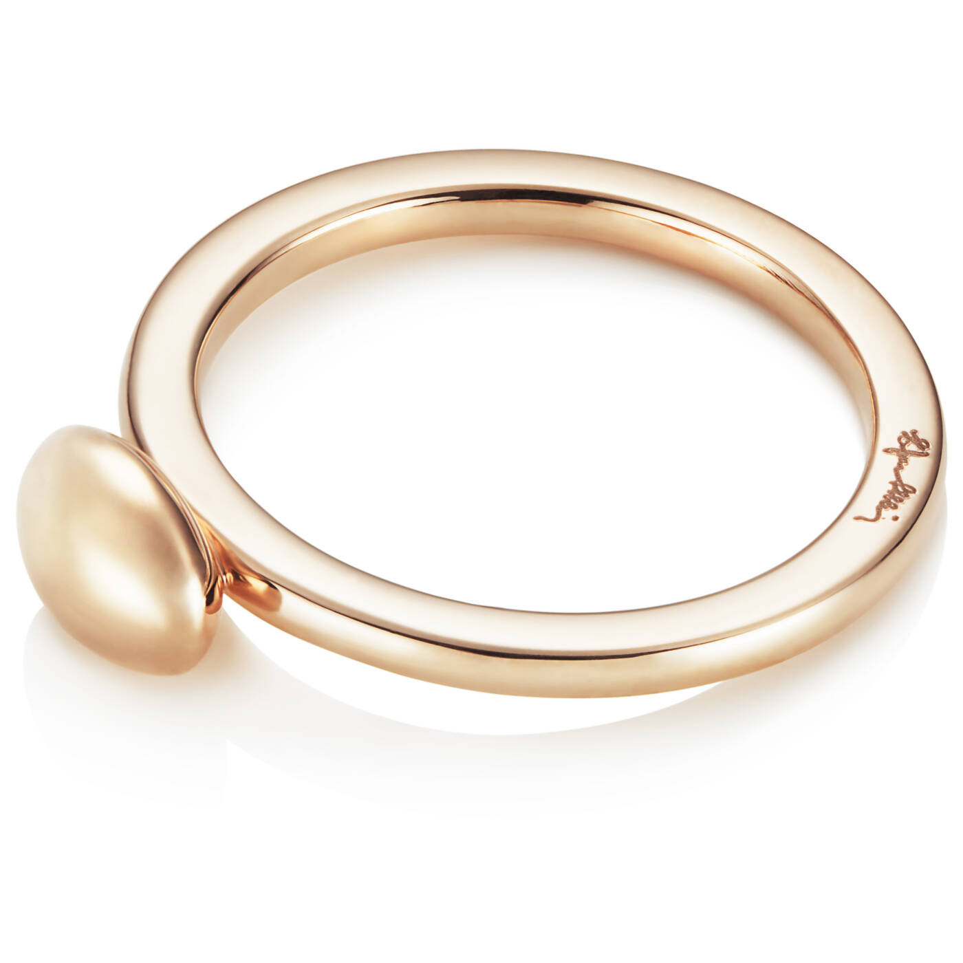 Love Bead - Gold Ring Guld