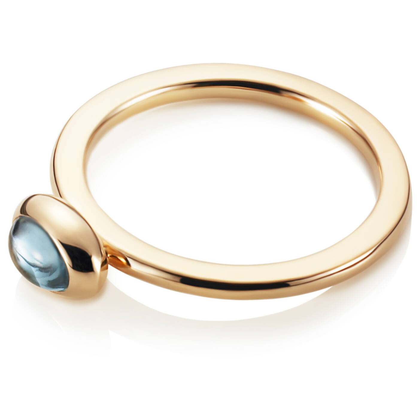 Love Bead - Topaz Ring Guld