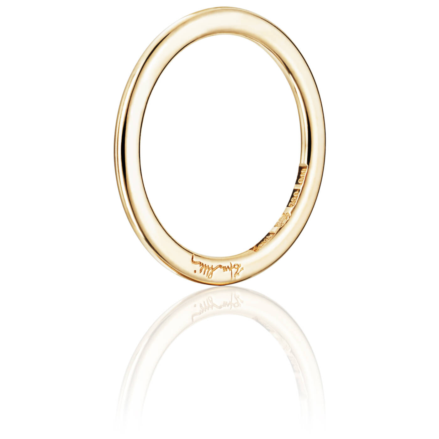 Love Bead Band Ring Guld