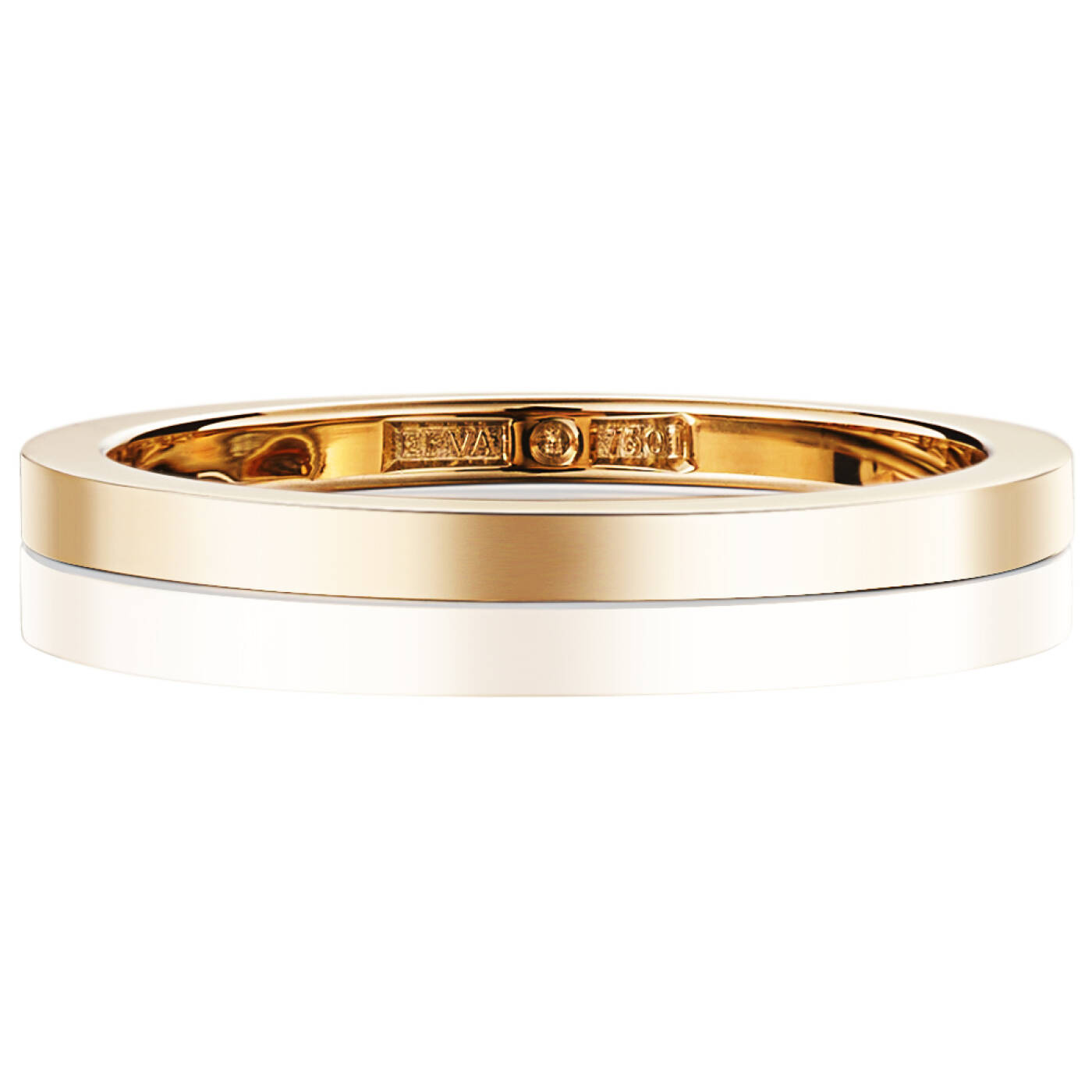 Plain & Signature Thin Ring Guld