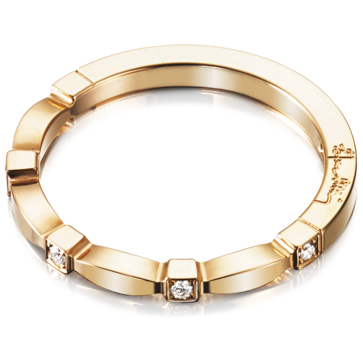 Forget Me Not Thin Ring Guld