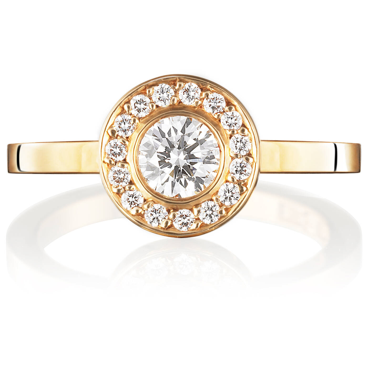 Wedding & Stars 0.40 ct diamant Ring Guld