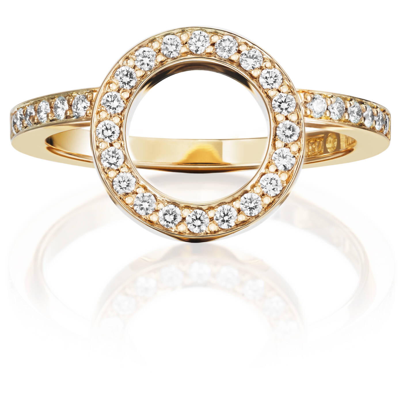 Circle Of Love II Ring Guld