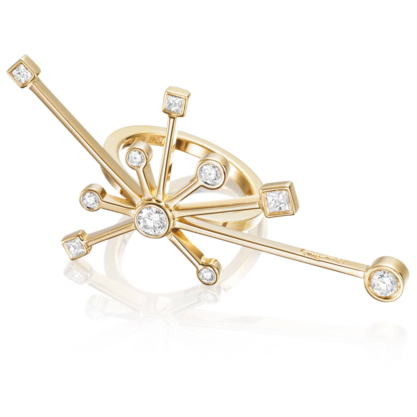 Kaboom & Stars Ring Guld