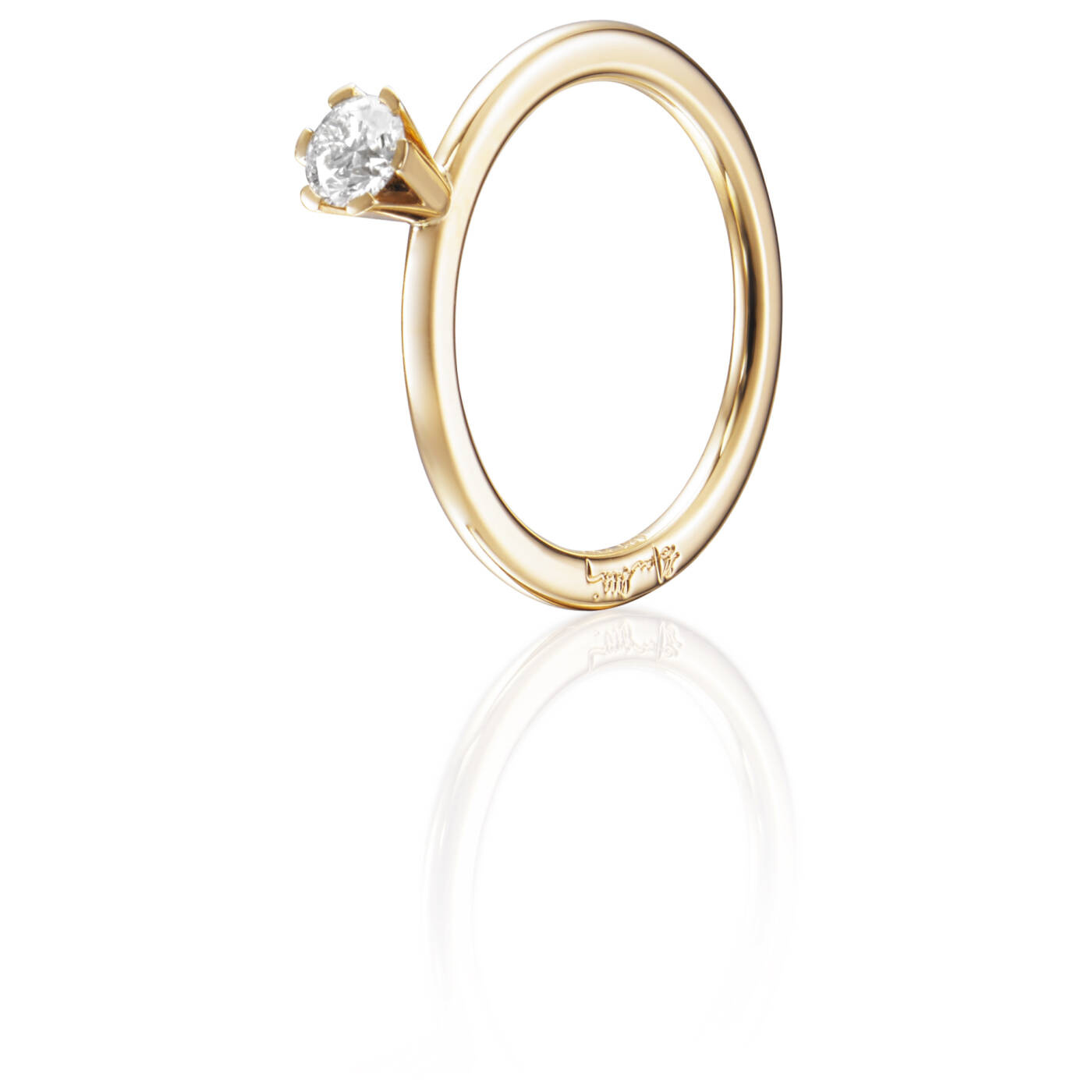 High On Love 0.30 ct diamant Ring Guld